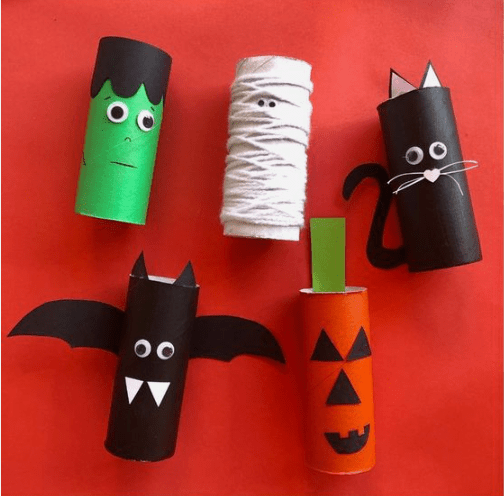 Halloween Tube Figures Kit | Acorn